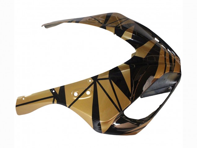 2006-2007 Honda CBR1000RR Motorcycle Fairings - Gold Glossy Black UK