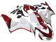 2006-2007 Honda CBR1000RR Motorcycle Fairing Kits - White Red Glossy Black UK
