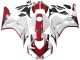 2006-2007 Honda CBR1000RR Motorcycle Fairing Kits - White Red Glossy Black UK