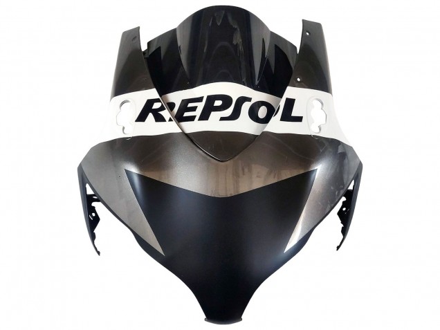 2008-2011 Honda CBR1000RR Motorcycle Fairings - Silver Matte Black Repsol UK