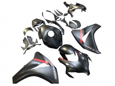 2008-2011 Honda CBR1000RR Motorcycle Fairings - Matte Black Red Fireblade UK