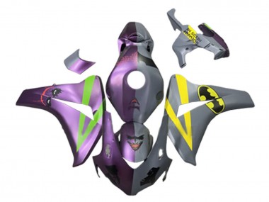2008-2011 Honda CBR1000RR Motorcycle Fairings - Purple Green Grey Yellow UK