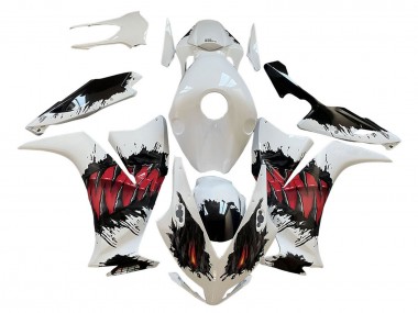 2012-2016 Honda CBR1000RR Motorcycle Fairings - White Red Black UK