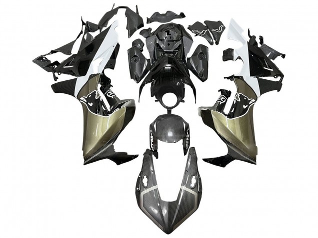 2017-2023 Honda CBR1000RR Motorcycle Fairings - Grey White Black Carbon Fiber UK