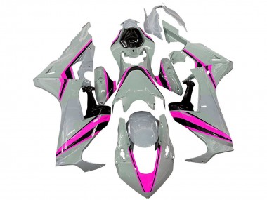 2017-2023 Honda CBR1000RR Motorcycle Fairings - White Pink Black UK