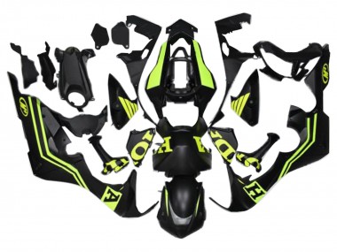 2017-2023 Honda CBR1000RR Motorcycle Fairings - Matte Black Yellow UK