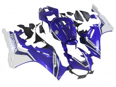 2017-2023 Honda CBR1000RR Motorcycle Fairings - White Blue UK