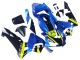 2003-2004 Honda CBR600RR Motorcycle Fairings - Blue Neon Yellow Glossy Black Shark UK