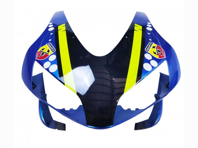 2003-2004 Honda CBR600RR Motorcycle Fairings - Blue Neon Yellow Glossy Black Shark UK