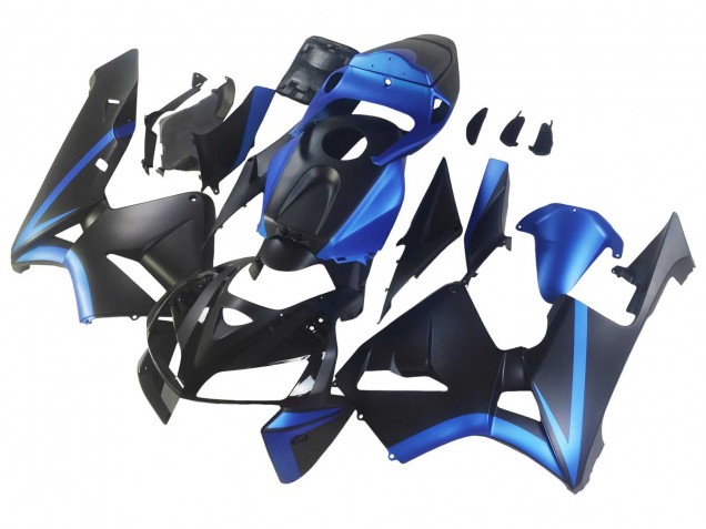 2005-2006 Honda CBR600RR Motorcycle Fairings - Black Blue UK