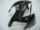 2005-2006 Honda CBR600RR Motorcycle Fairings - Glossy Black Grey Flame UK