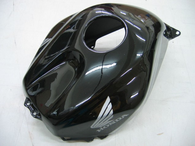 2005-2006 Honda CBR600RR Motorcycle Fairings - Glossy Black Grey Flame UK