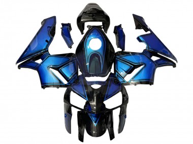 2005-2006 Honda CBR600RR Motorcycle Fairings - Blue Black UK