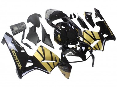 2005-2006 Honda CBR600RR Motorcycle Fairing - Black Gold UK