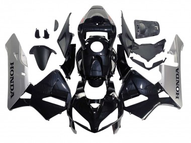2005-2006 Honda CBR600RR Motorcycle Fairing - Black Silver UK