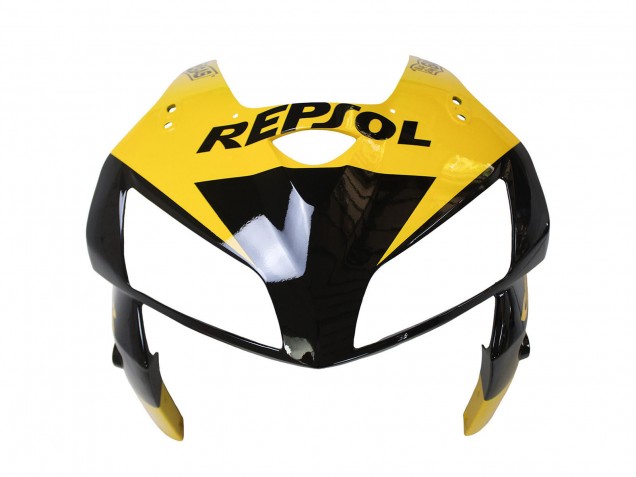 2005-2006 Honda CBR600RR Motorcycle Fairings - Yellow Black Repsol UK