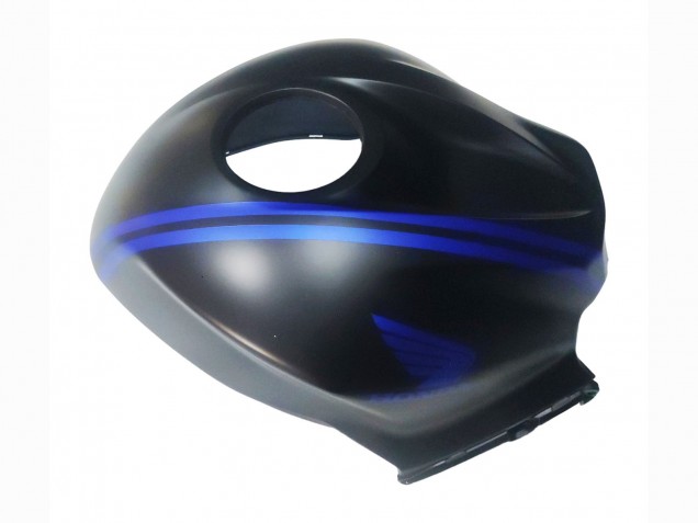2007-2008 Honda CBR600RR Motorcycle Fairings - Matte Black Blue Repsol UK