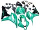 2007-2008 Honda CBR600RR Bike Fairings - Green Glossy Black UK