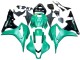 2007-2008 Honda CBR600RR Bike Fairings - Green Glossy Black UK