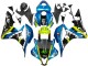 2007-2008 Honda CBR600RR Motorcycle Fairings - Green Yellow Glossy Black Shark 46 UK