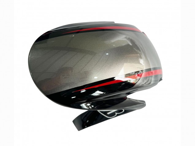 2007-2008 Honda CBR600RR Motorcycle Fairings - Silver Red Glossy Black UK