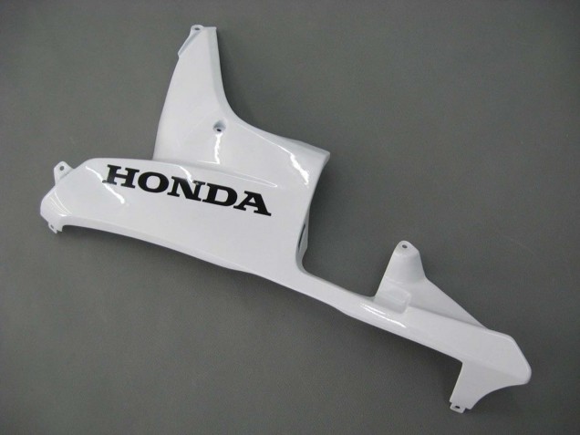 2007-2008 Honda CBR600RR Motorcycle Fairings - White Black Racing UK