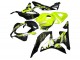 2007-2008 Honda CBR600RR Motorcycle Fairings - Yellow Glossy Black UK