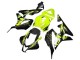 2007-2008 Honda CBR600RR Motorcycle Fairings - Yellow Glossy Black UK