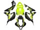 2007-2008 Honda CBR600RR Motorcycle Fairings - Yellow Glossy Black UK