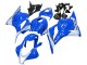 2009-2012 Honda CBR600RR Motorcycle Fairings - Blue White UK