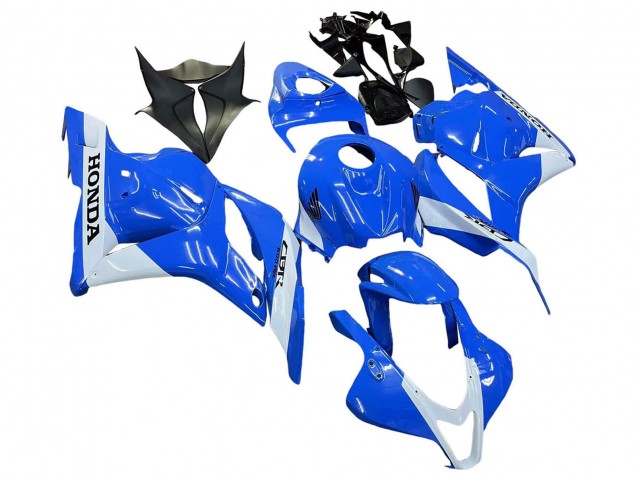 2009-2012 Honda CBR600RR Motorcycle Fairings - Blue White UK