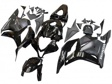 2009-2012 Honda CBR600RR Motorcycle Fairings - Glossy Black Matte Black UK