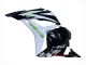 2009-2012 Honda CBR600RR Motorcycle Fairings - White Green Glossy Black Hannspree UK