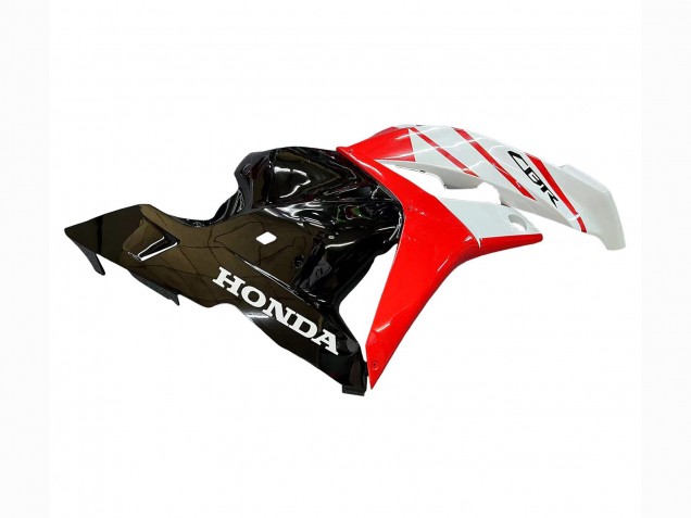 2009-2012 Honda CBR600RR Motorcycle Fairing - White Red Glossy Black UK