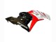 2009-2012 Honda CBR600RR Motorcycle Fairing - White Red Glossy Black UK