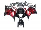 2009-2012 Honda CBR600RR Motorcycle Fairings - Red Glossy Black UK