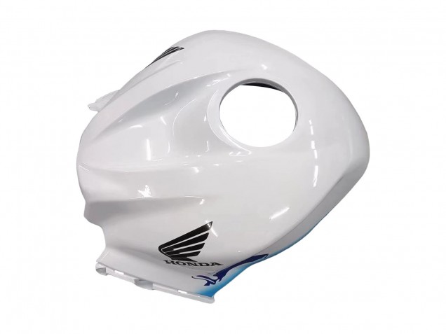 2009-2012 Honda CBR600RR Motorcycle Fairings Kit - White Blue Glossy Black UK