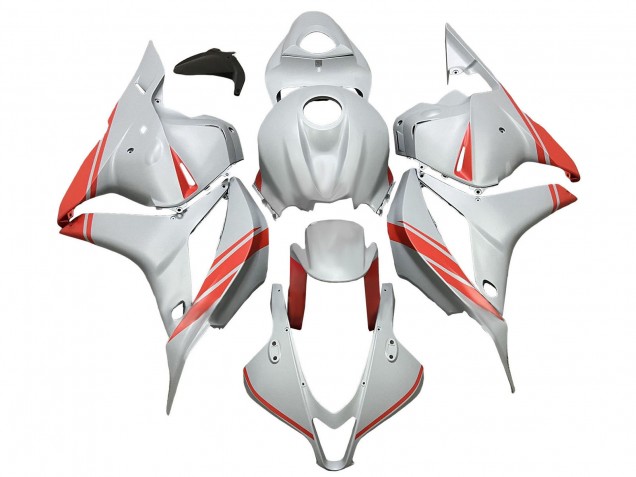 2009-2012 Honda CBR600RR Motorcycle Fairings - Grey Orange UK