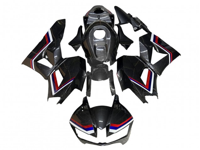 2009-2012 Honda CBR600RR Motorcycle Fairings - White Red Blue Black Carbon Fiber UK