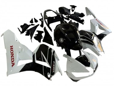 2013-2023 Honda CBR600RR Motorcycle Fairing Kits - White Glossy Black UK