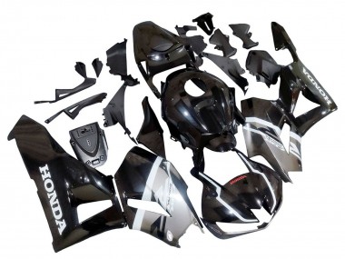 2013-2026 Honda CBR600RR Motorcycle Fairings - Silver Glossy Black UK