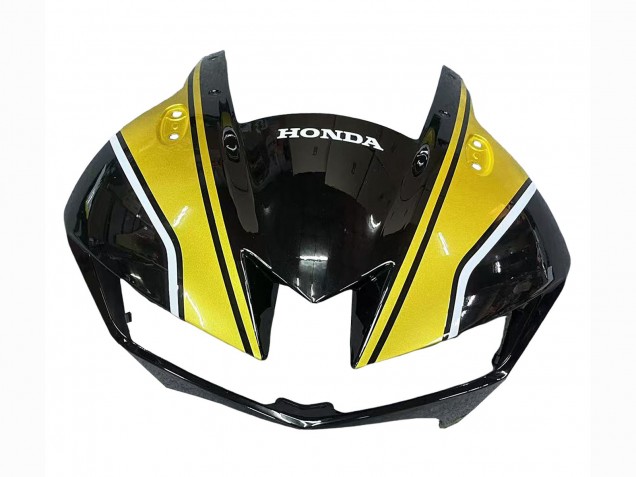2013-2026 Honda CBR600RR Motorcycle Fairings - White Gold Glossy Black Repsol UK