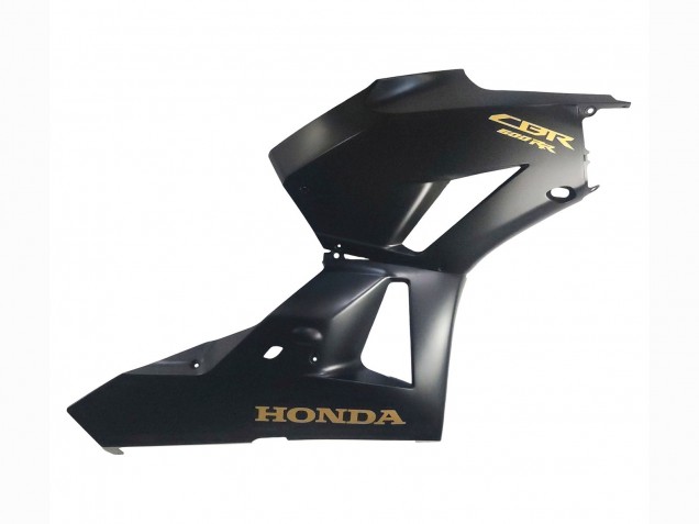 2013-2023 Honda CBR600RR Motorcycle Fairings - Matte Black Gold Decals UK