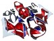 2013-2023 Honda CBR600RR Motorcycle Fairings - White Red Blue HRC UK