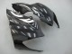 2004-2005 Kawasaki ZX10R Motorcycle Fairings - Black White UK