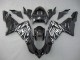 2004-2005 Kawasaki ZX10R Motorcycle Fairings - Black White UK
