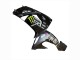 2006-2007 Kawasaki ZX10R Motorcycle Fairings - Grey Yellow Glossy Black Monster Elf UK