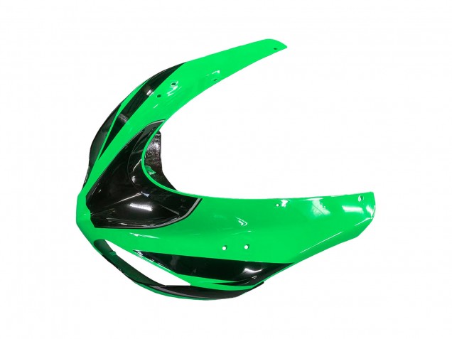 2006-2007 Kawasaki ZX10R Motorcycle Fairing Kits - Green White Black UK