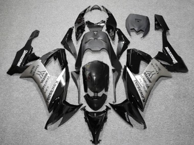 2006-2007 Kawasaki ZX10R Motorcycle Fairings - Matte Black Grey Motul UK