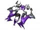 2008-2010 Kawasaki ZX10R Motorcycle Fairings - Purple Black UK